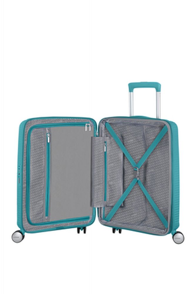 American Tourister Soundbox Spinner 55/20 TSA EXP Turquoise Tonic #5