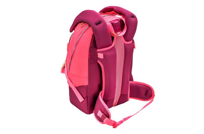 Belmil 2in1 School Backpack with Fanny pack Premium Schulrucksack Coral #5