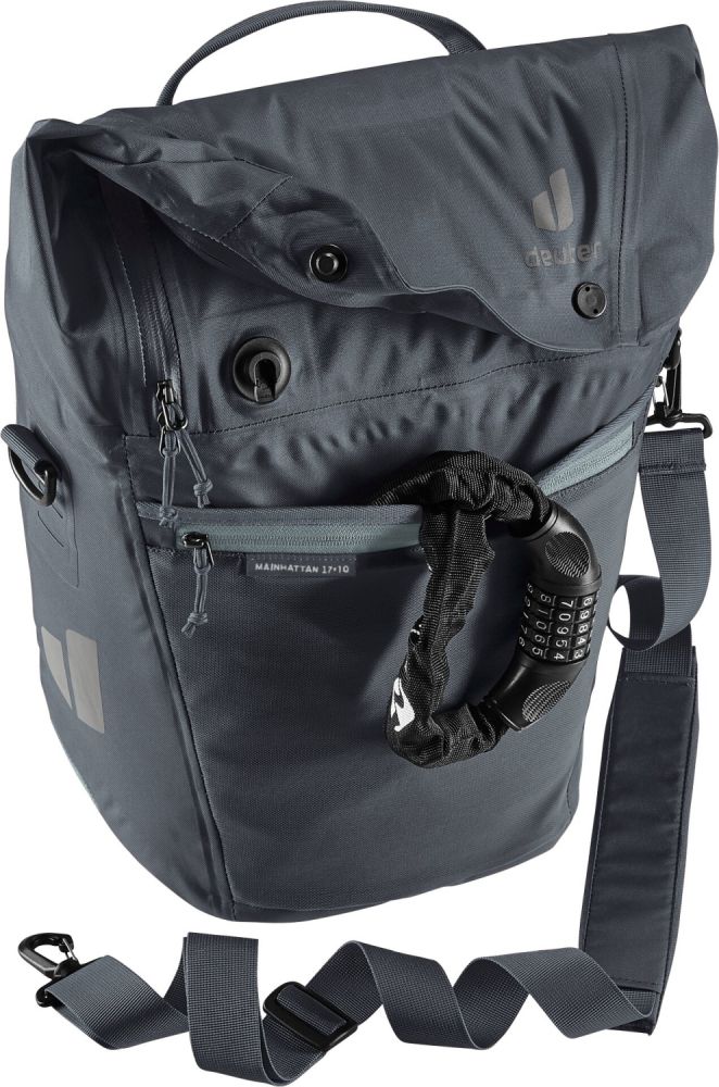 Deuter Rucksack Mainhattan 17+10 graphite-shale #5