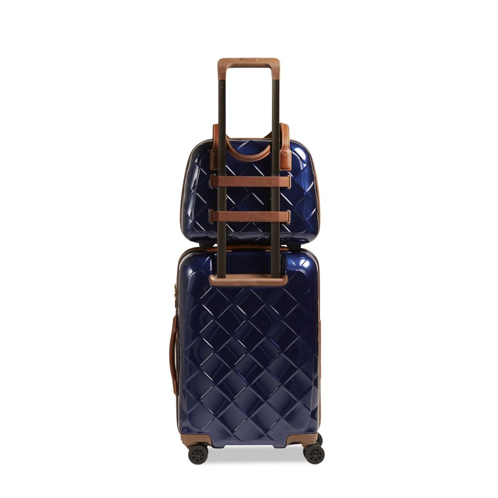 Stratic Leather and More Hartschalen-Koffer Beautycase (bis 28cm) blue #5