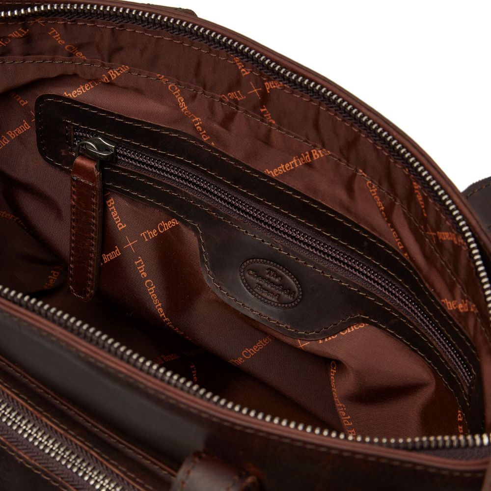 The Chesterfield Brand Alicante Shopper 27 Brown #5