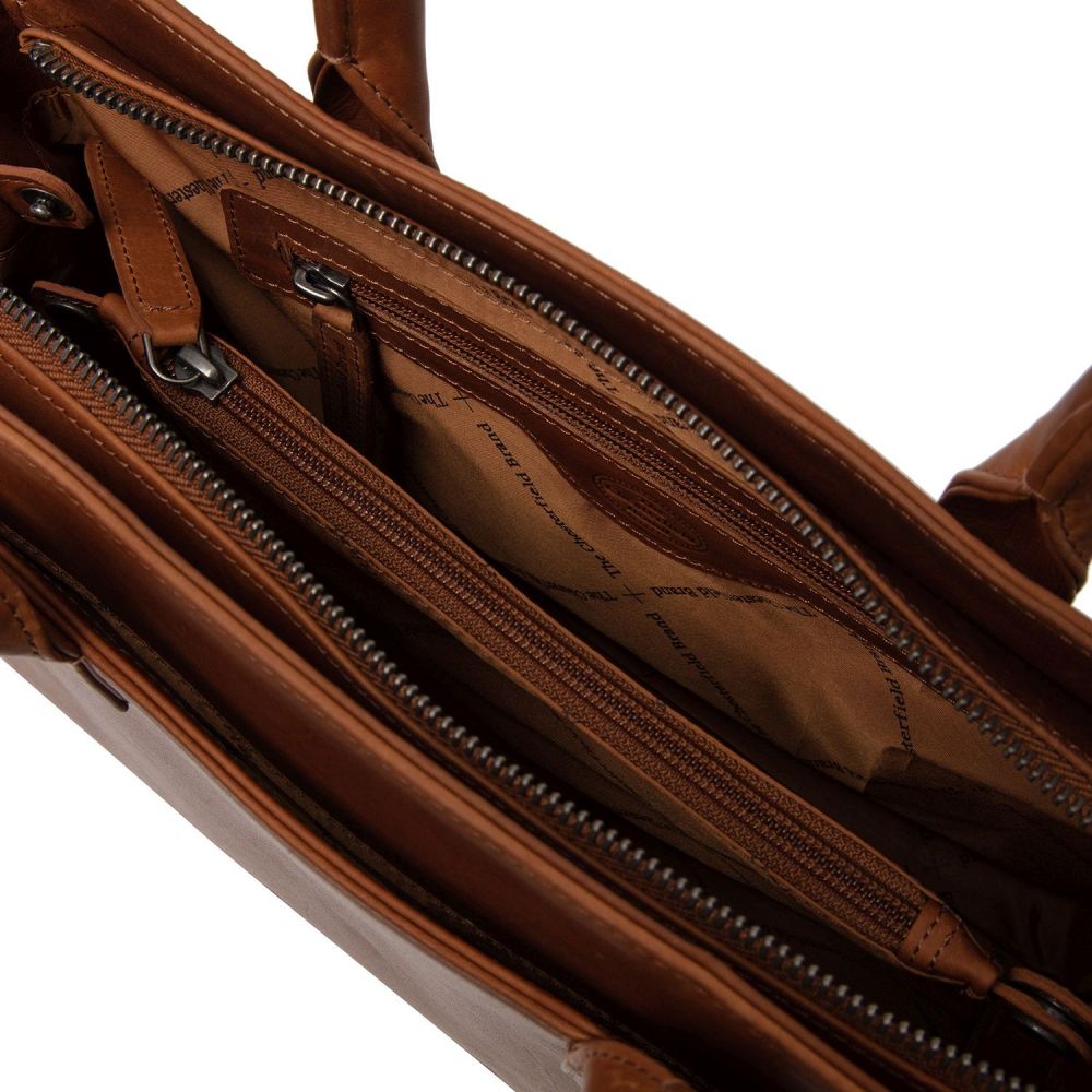 The Chesterfield Brand Garda Schultertasche Cognac #5