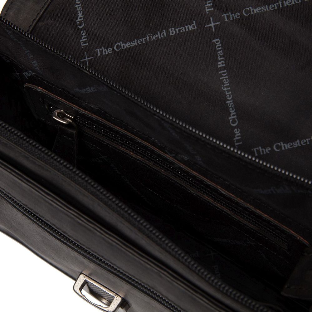 The Chesterfield Brand Lucca Schultertasche Black #5