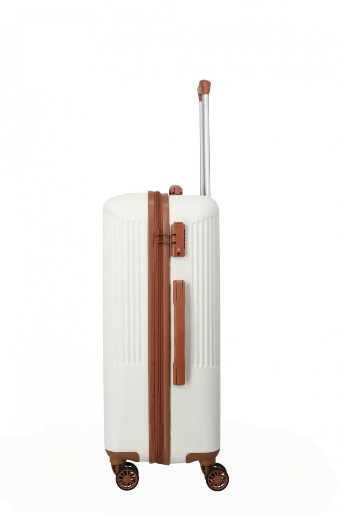 Travelite Bali Trolley M 67 Weiss/Cognac #5