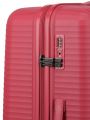 Travelite Air Stripe Trolley 4w L/M exp./S Slim Red #5