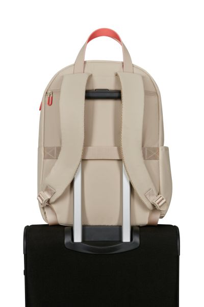 American Tourister Puffypop Laptop Backpack M 15.6 Beige #5