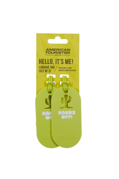 American Tourister Zubehör Luggage Tag X2 Fun Hands Off #5