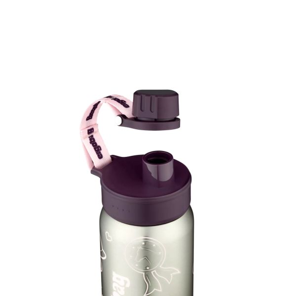 Ergobag Edelstahl Trinkflasche Lila #5