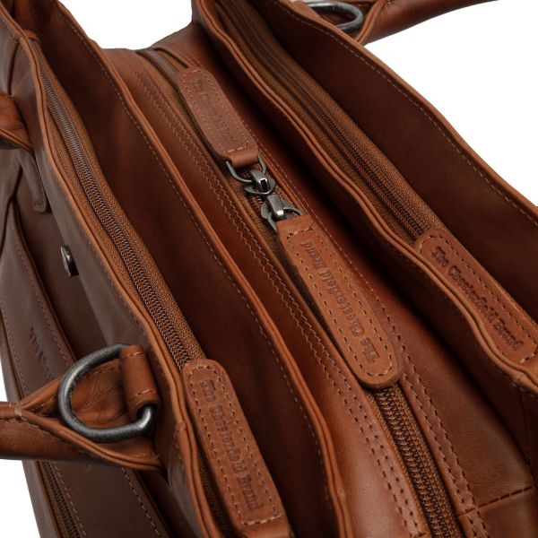 The Chesterfield Brand Passau Schultertasche Cognac #5