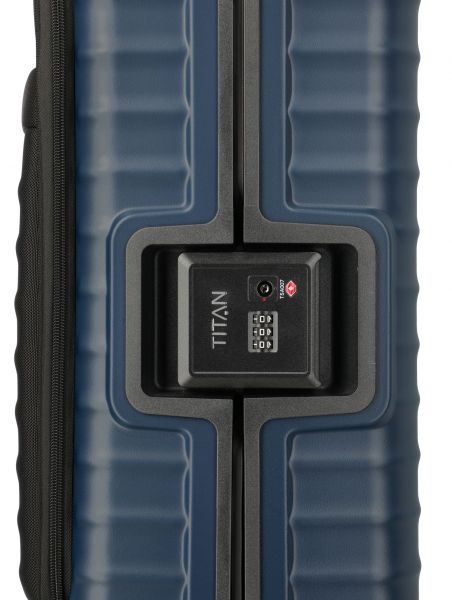 Titan Overseas 4-Rad Trolley S Vortasche Midnight Blue #5