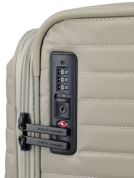 Travelite Barbara Stepp 4W Trolley S Beige #5