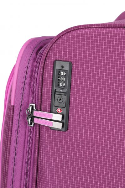 Travelite Corsiica Trolley 4w M exp. Pink #5