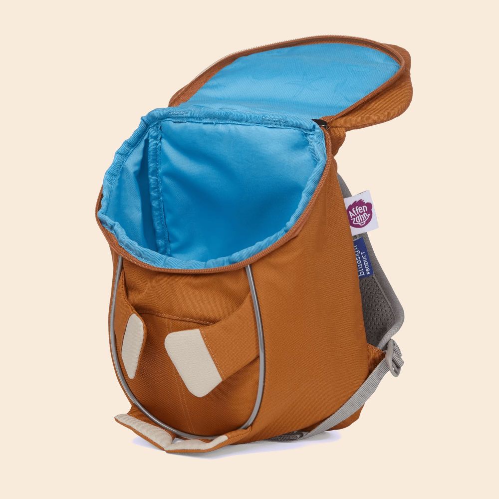 Affenzahn Kleiner Freund Pferd Kindergartenrucksack Braun  / Weiß #6