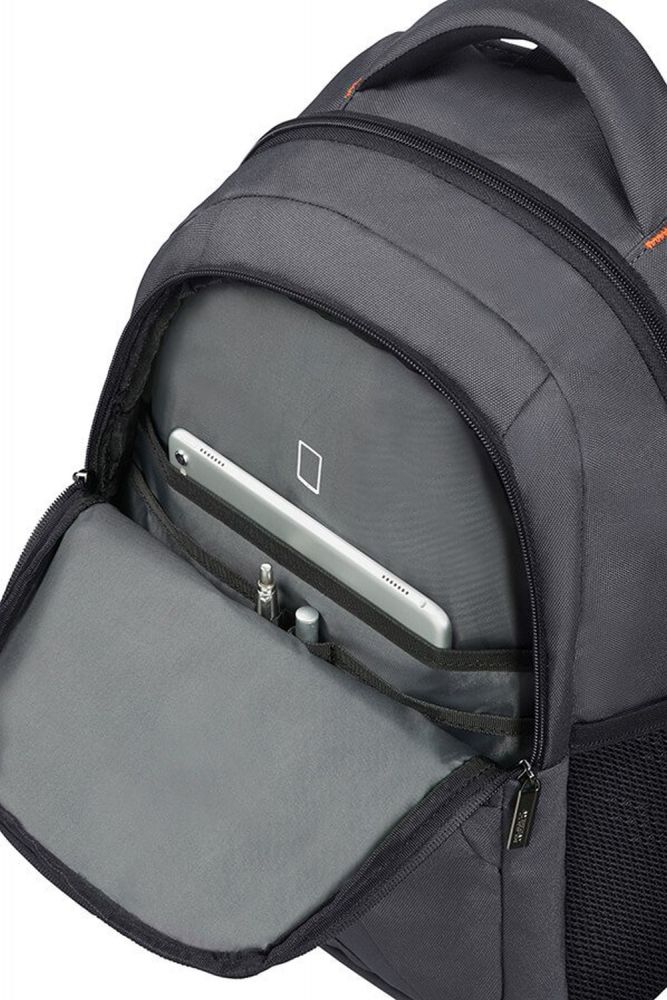 American Tourister At Work Laptop Backpack 14,1 Grey/Orange #6