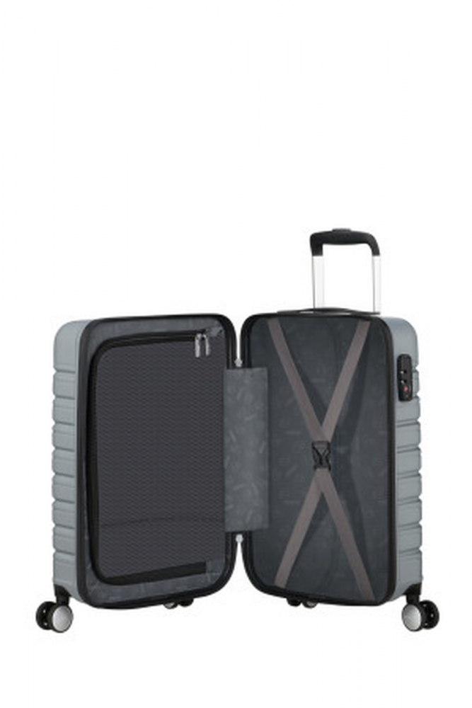 American Tourister Flashline Spinner Underseater Sky Silver #6