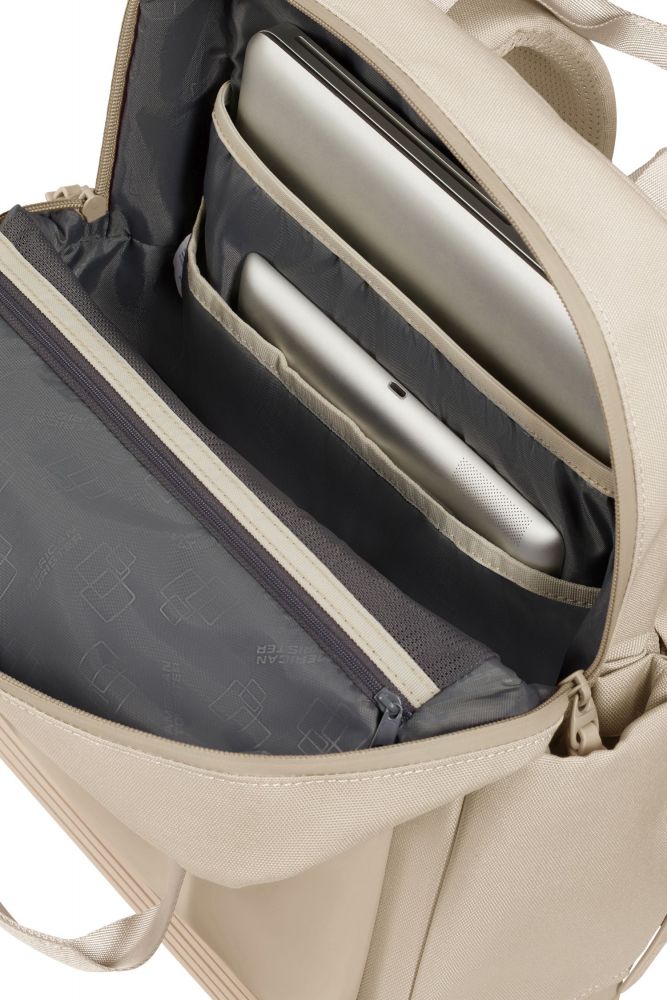 American Tourister Soulpack Business Bp Tote 15.0" Beige #6