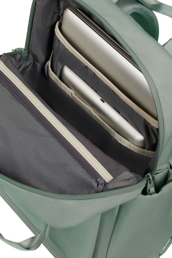 American Tourister Soulpack Business Bp Tote 15.0" Iceberg Green #6