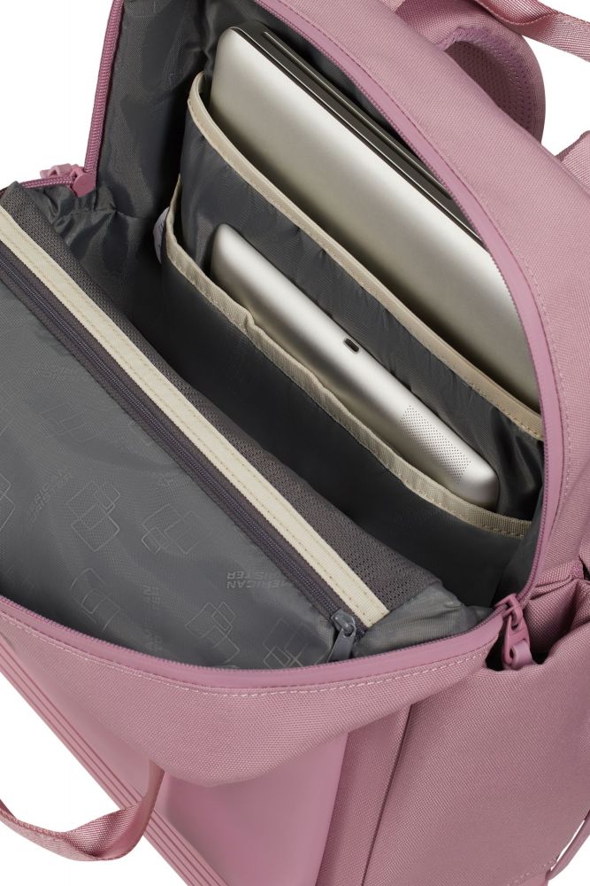 American Tourister Soulpack Business Bp Tote 15.0" Lilas Pink #6