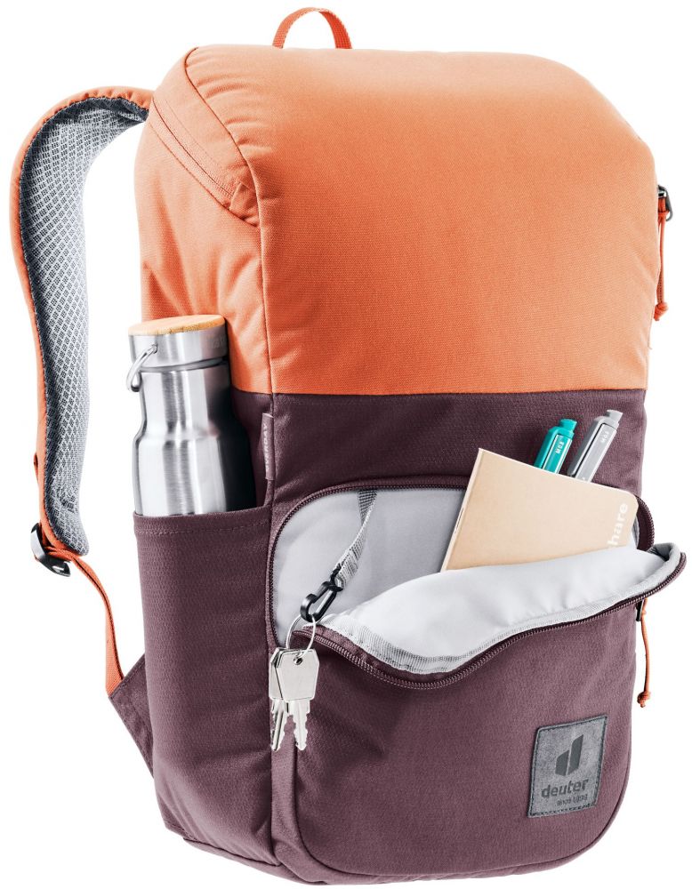 Deuter Rucksack Overday aubergine-sienna #6