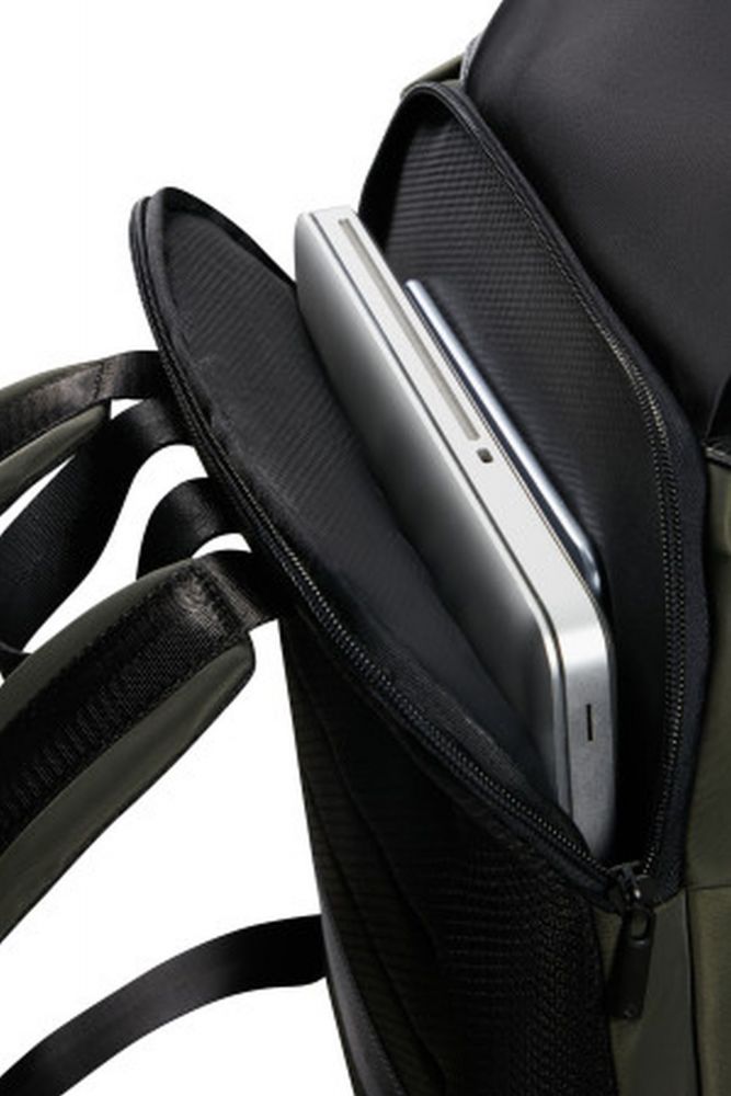 Samsonite Relyon Backpack M 15.6"+Flap Green #6
