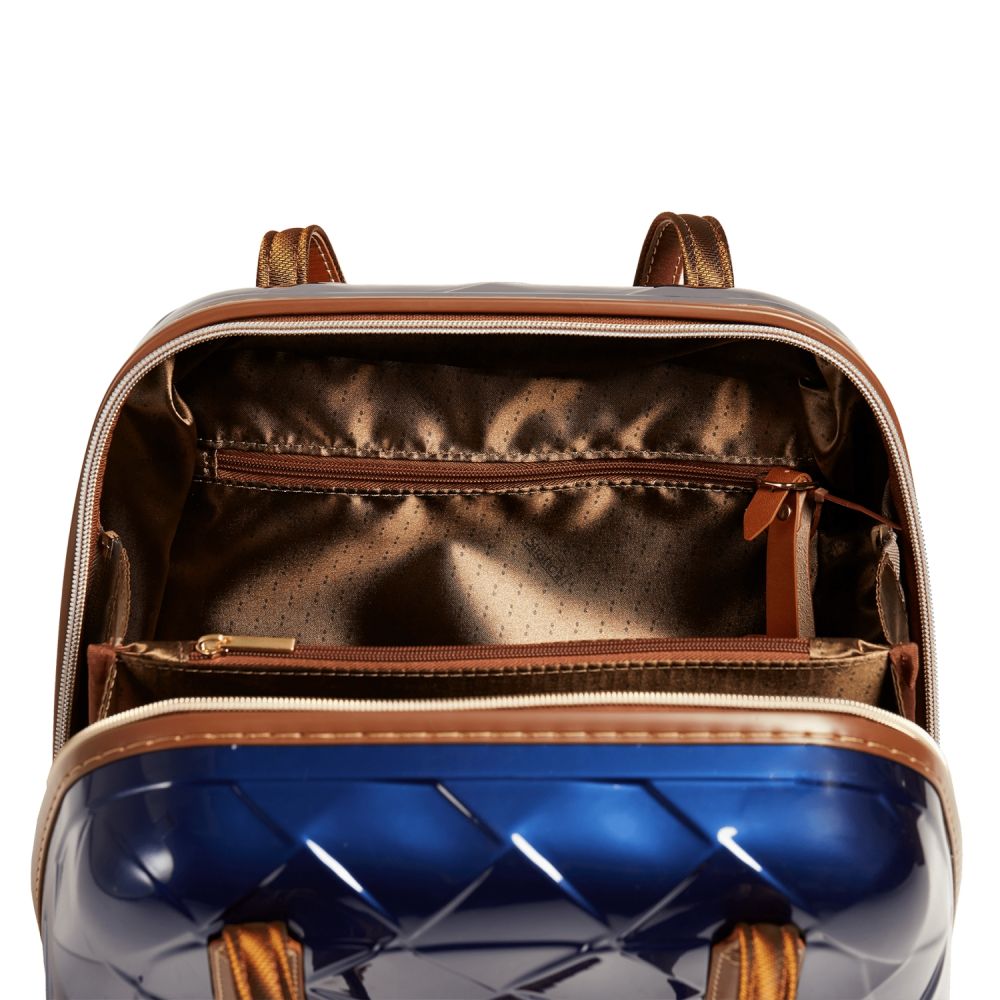Stratic Leather and More Hartschalen-Koffer Beautycase (bis 28cm) blue #6
