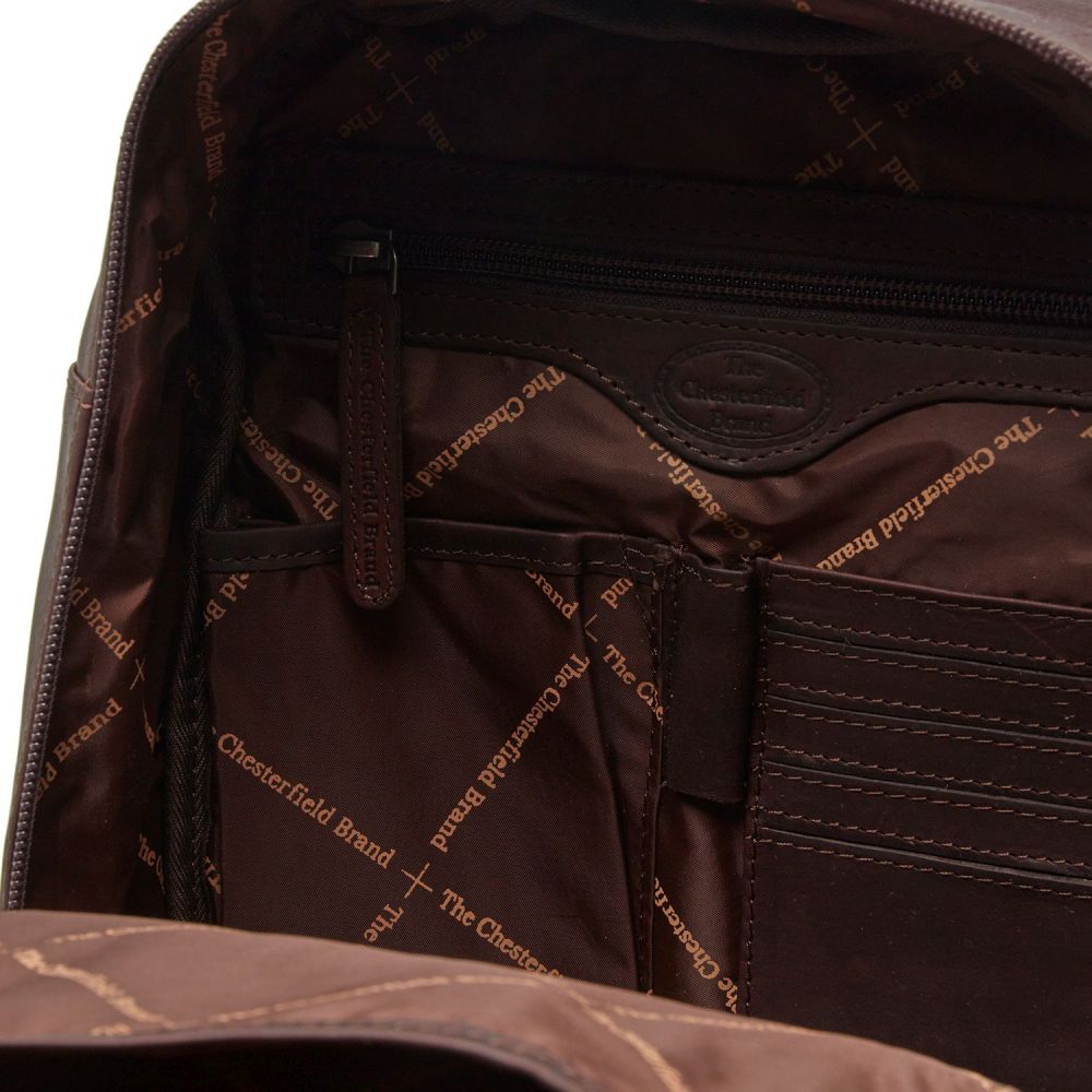 The Chesterfield Brand Bellary Rucksack Brown #6