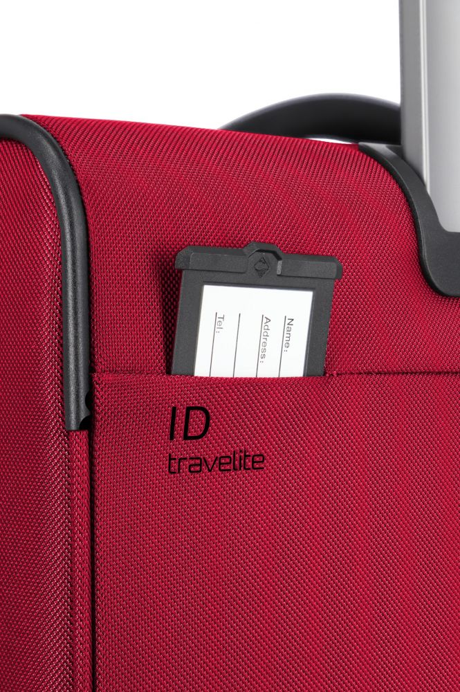 Travelite Crosslite 4w Trolley M Red #6