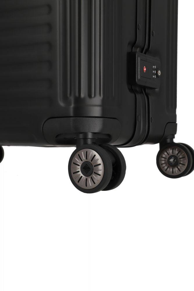 Travelite Next 4w Trolley S mit Vortasche 55 Schwarz #6