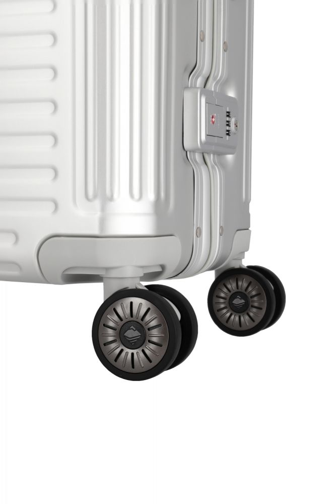 Travelite Next 4w trolley S Silber #6