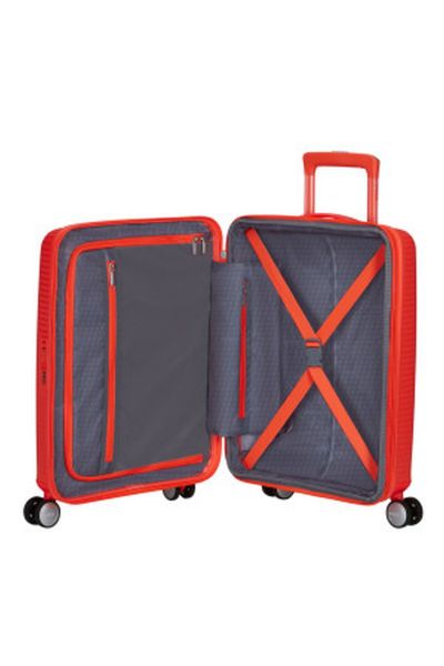 American Tourister Soundbox Spinner 55/20 TSA EXP Neon Orange #6