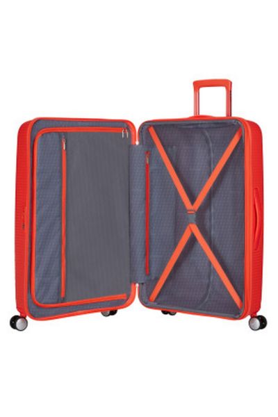 American Tourister Soundbox Spinner 77/28 TSA EXP Neon Orange #6