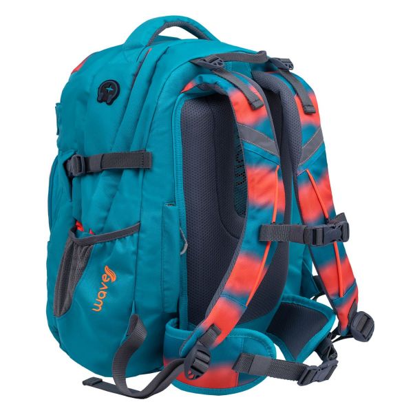 Belmil Infinity Schulrucksack Ombre Neon Orange and Bluebird #6