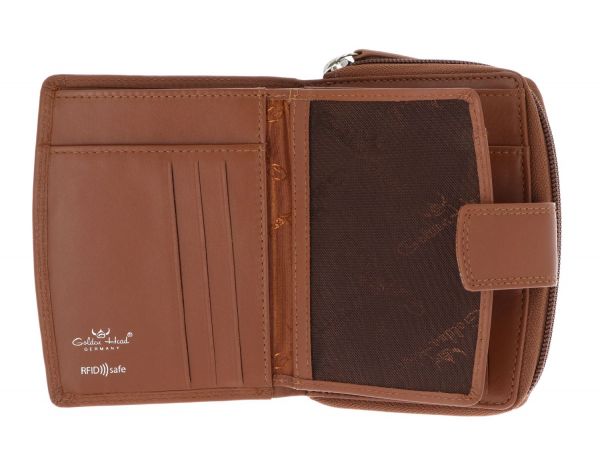 Golden Head Polo Kombischeintasche Cognac #6