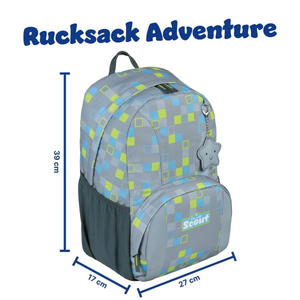 Scout Rucksack Adventure Rucksack Squares #6