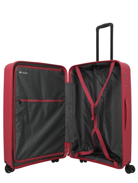 Travelite Air Stripe Trolley L Red #6
