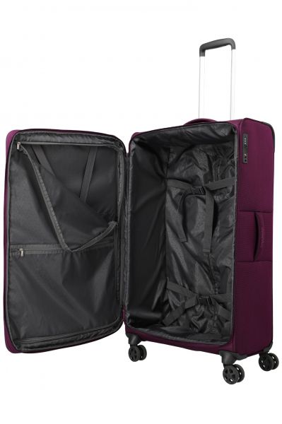 Travelite Cubis Trolley 4w L exp. Berry #6