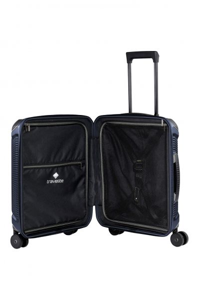 Travelite Millennium Trolley 4w S F. Pocket Navy #6