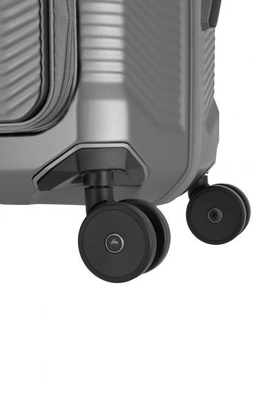 Travelite Millennium Trolley 4w S F. Pocket Silver #6