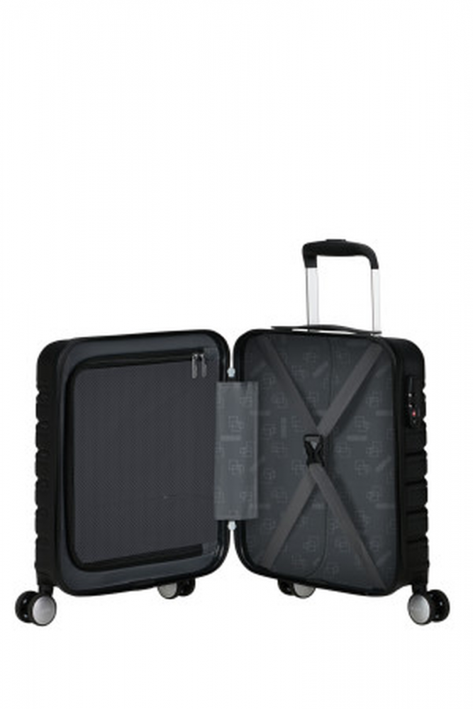 American Tourister Flashline Spinner 67/24 Exp Tsa Shadow Black #7