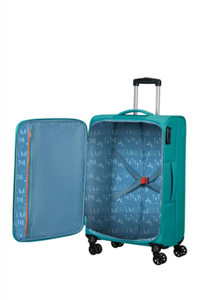 American Tourister Sea Seeker Spinner 68/25 Tsa 68 Aqua Green #7