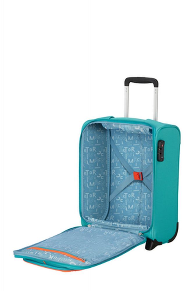 American Tourister Sea Seeker Upright Underseater Tsa 45 Aqua Green #7