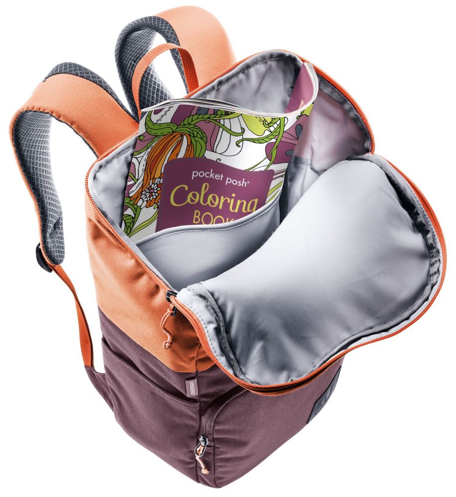 Deuter Rucksack Overday aubergine-sienna #7