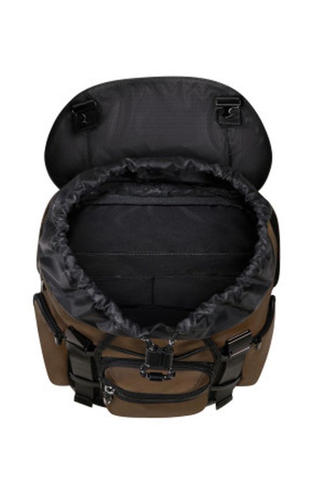 Samsonite Relyon Backpack M 15.6"+Flap Brown #7