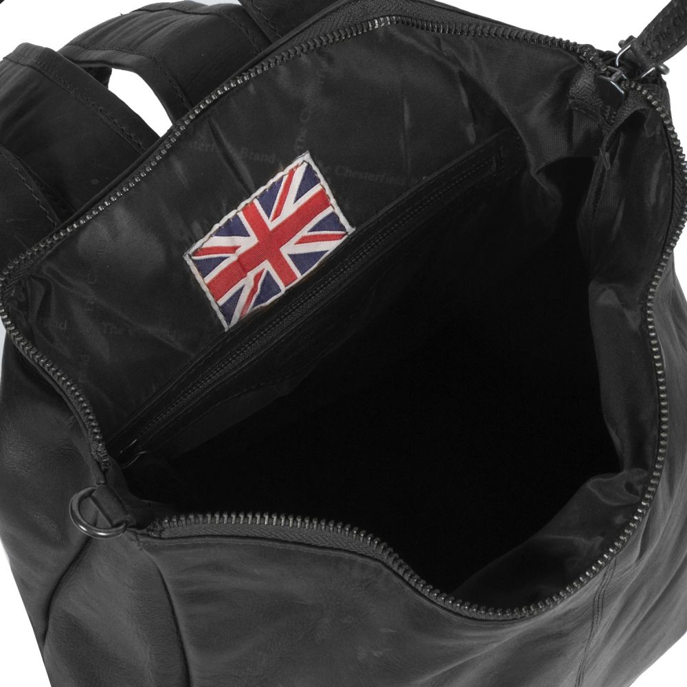 The Chesterfield Brand Manchester Rucksack Backpack   40 Black #7