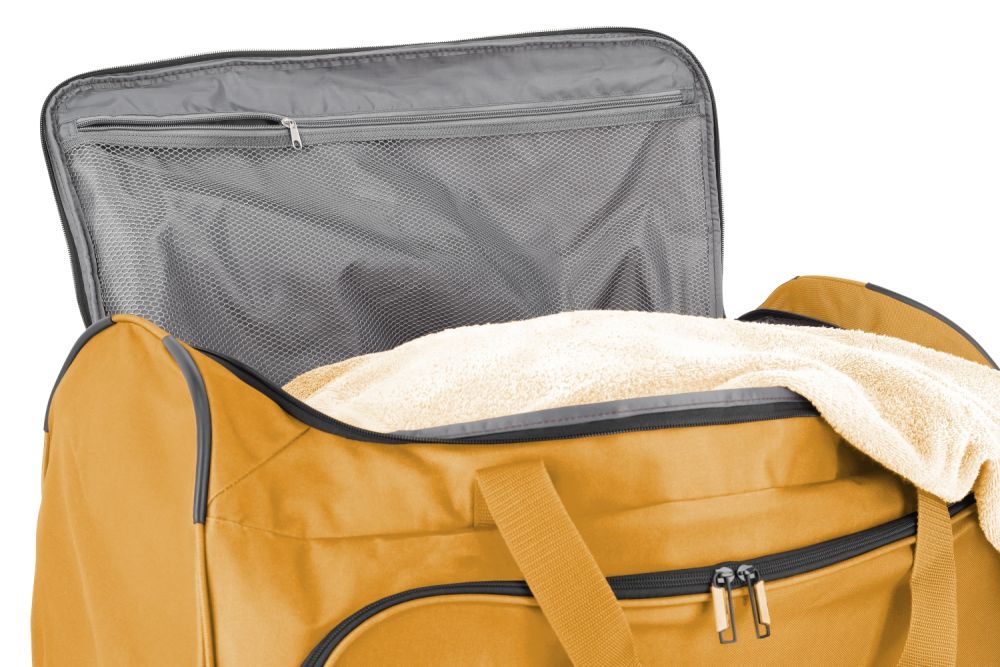 Travelite Basics Fresh Rollenreisetasche 36 Gelb #7