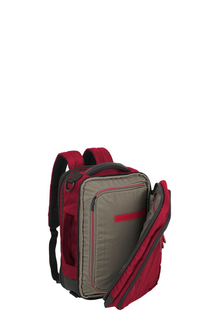 Travelite Crosslite Bordtasche und Rucksack Red #7