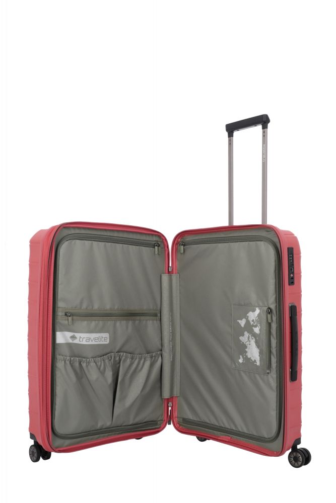 Travelite Mooby 4w Trolley L Rot #7