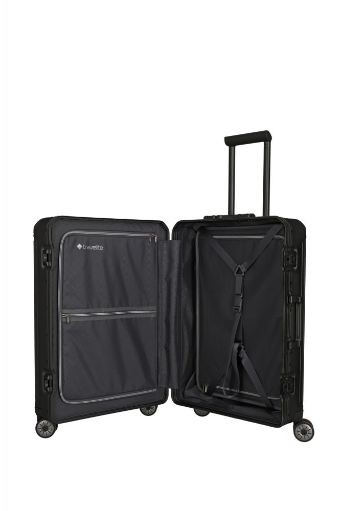 Travelite Next 4w Trolley M Schwarz #7