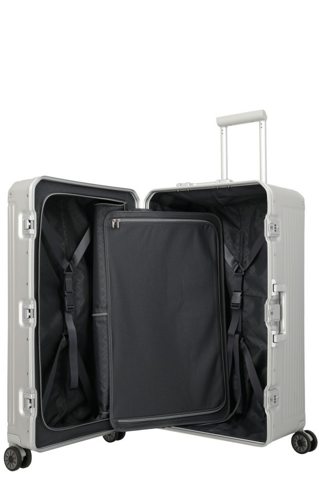 Travelite Next 4w Trolley Trunk Silber #7