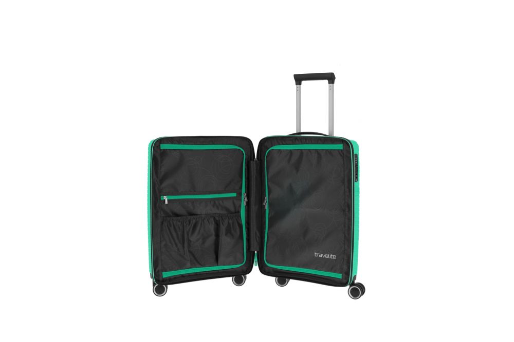 Travelite Orbita 4w Trolley S Grün #7